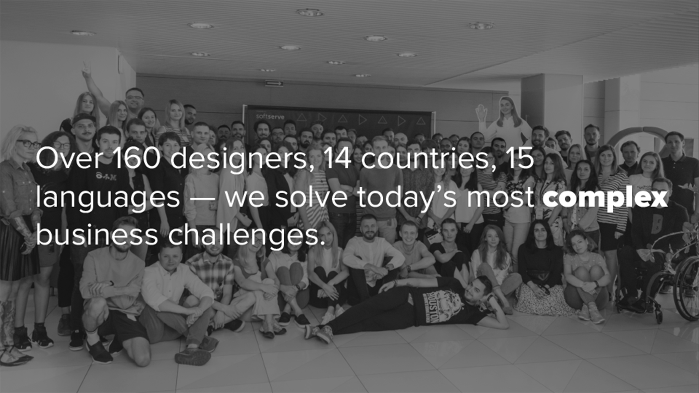 Members of SoftServe’s global design organization